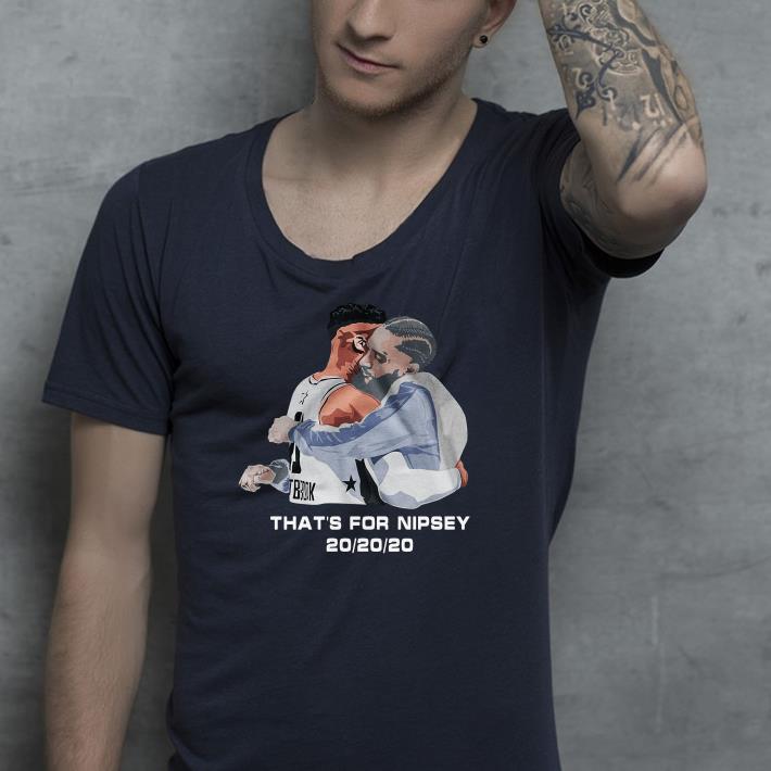 Russell Westbrook That for Nipsey shirt 4 - Russell Westbrook That for Nipsey shirt