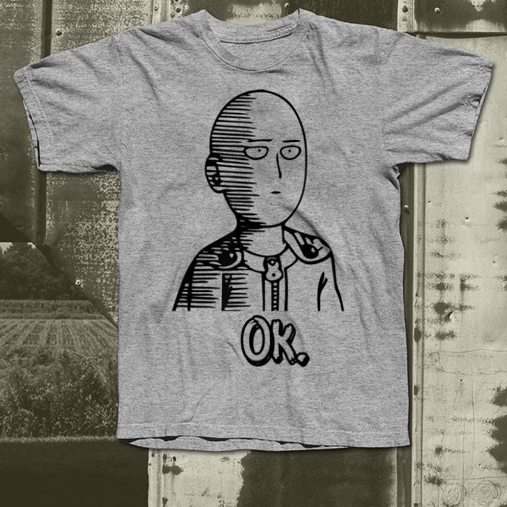 Saitama Ok Face shirt Saitama Ok Face shirt 4 - Saitama Ok Face shirt