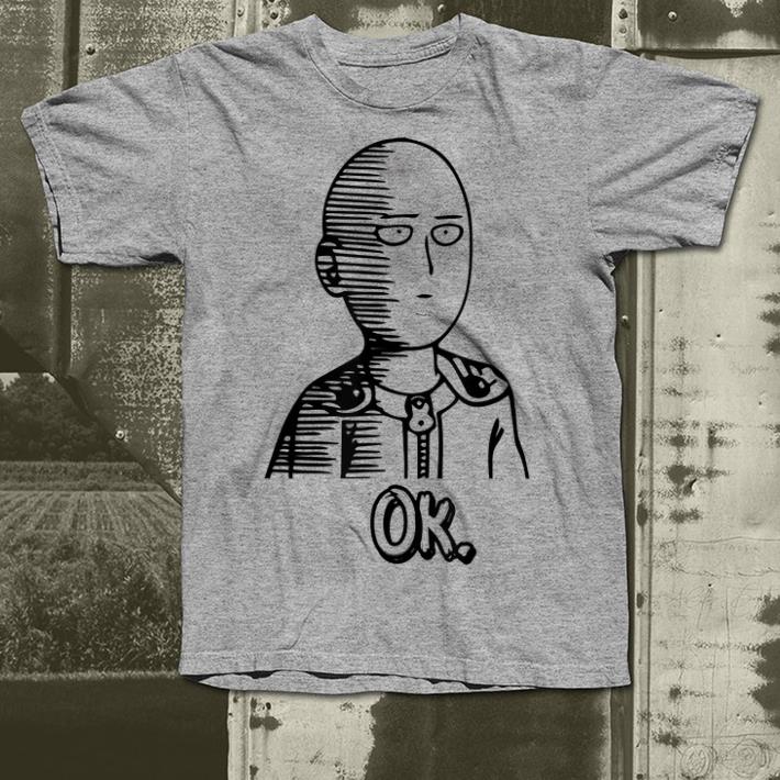 Saitama Ok Face shirt 4 - Saitama Ok Face shirt