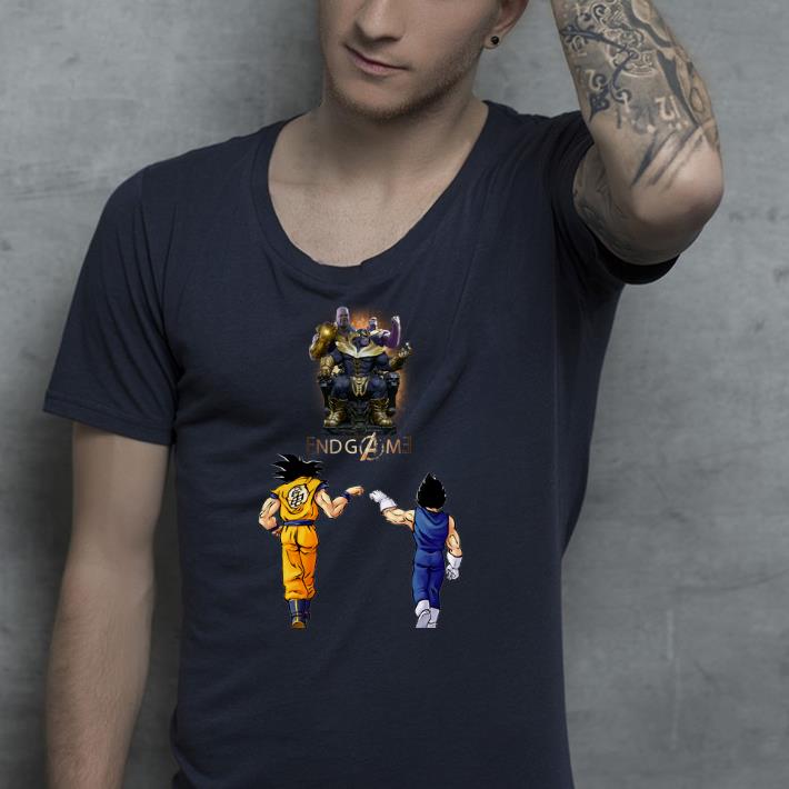 Thanos endgame Goku and Vegeta shirt Thanos endgame Goku and Vegeta shirt 4 - Thanos endgame Goku and Vegeta shirt