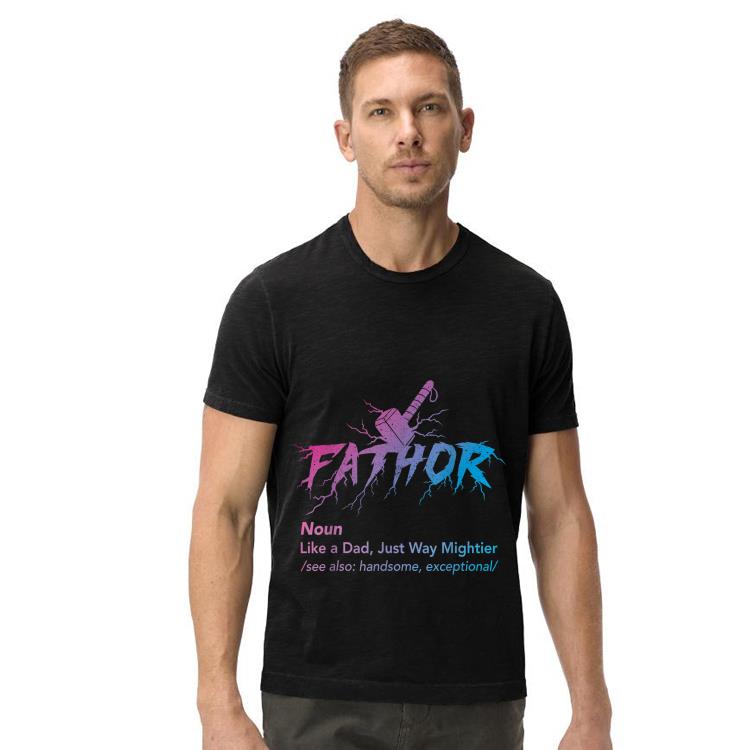 Fathor Like Dad But Mightier Cool Viking Father day shirt 4 - Fathor Like Dad But Mightier Cool Viking Father day shirt