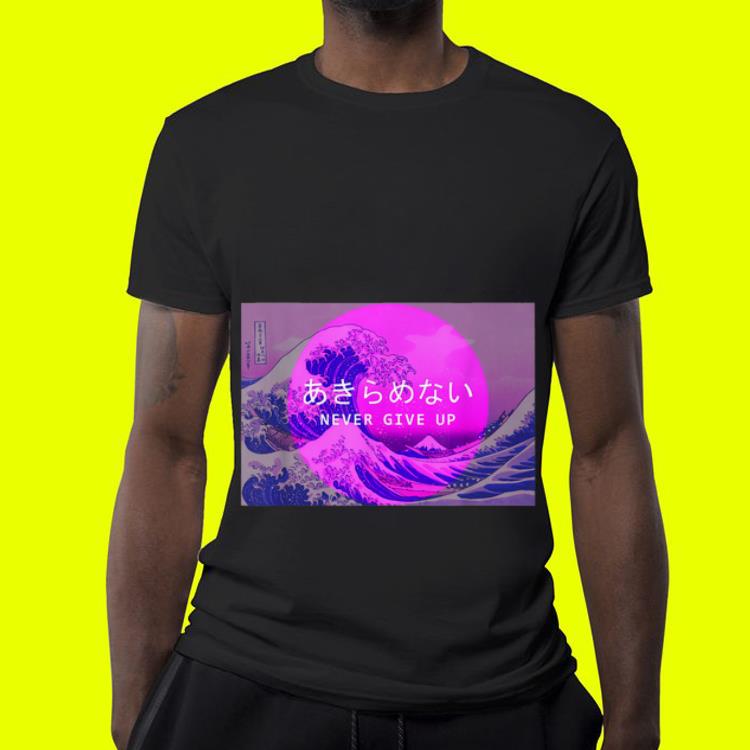Vaporwave Aesthetic Kanji 90s Japanese Streetwear Wave shirt Vaporwave Aesthetic Kanji 90s Japanese Streetwear Wave shirt 4 - Vaporwave Aesthetic Kanji 90s Japanese Streetwear Wave shirt