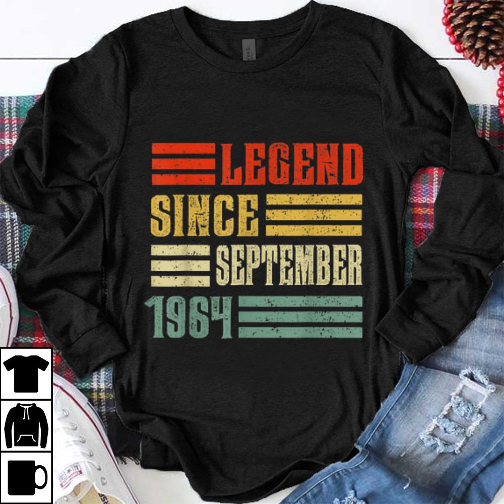 Awesome Legend Since September 1964 shirt 1 - Awesome Legend Since September 1964 shirt