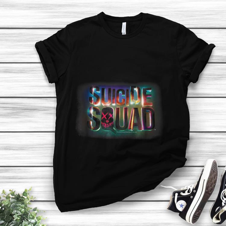 Awesome Suicide Squad Neon Logo shirt 1 - Awesome Suicide Squad Neon Logo shirt