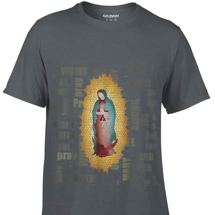 Hail Mary Pray The World Cloud Catholic hoodie 1 - Hail Mary Pray The World Cloud Catholic hoodie