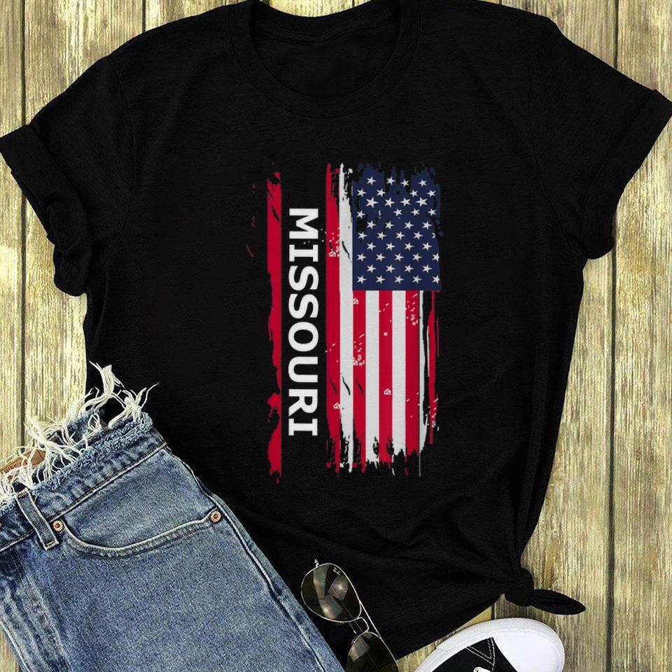 Missouri USA Flag long sleeve 1 - Missouri USA Flag long sleeve