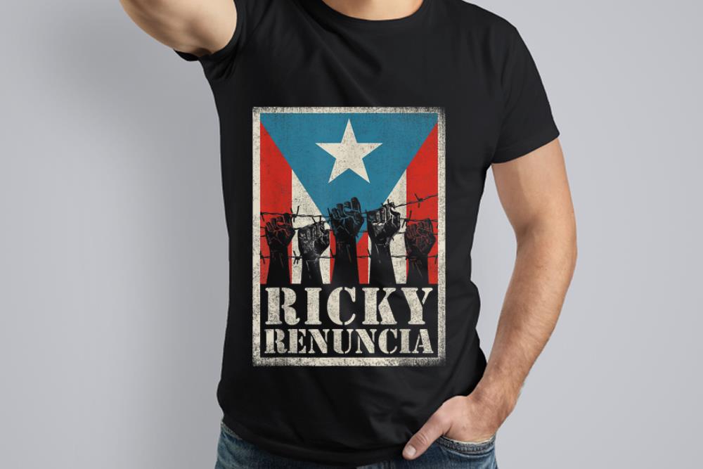 Nice Trend The fist barbed wire Ricky Renuncia Puerto Rico Flag shirt 1 - Nice Trend The fist barbed wire Ricky Renuncia Puerto Rico Flag shirt