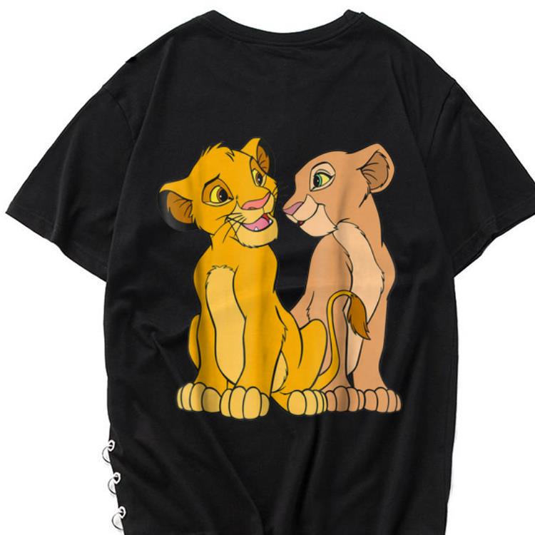 The best trend Disney The Lion King Young Simba and Nala Together shirt 1 - The best trend Disney The Lion King Young Simba and Nala Together shirt