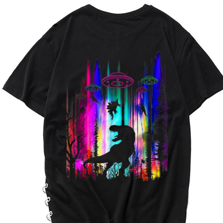 The best trend Retro UFO Dinosaur Abduction shirt 1 - The best trend Retro UFO Dinosaur Abduction shirt