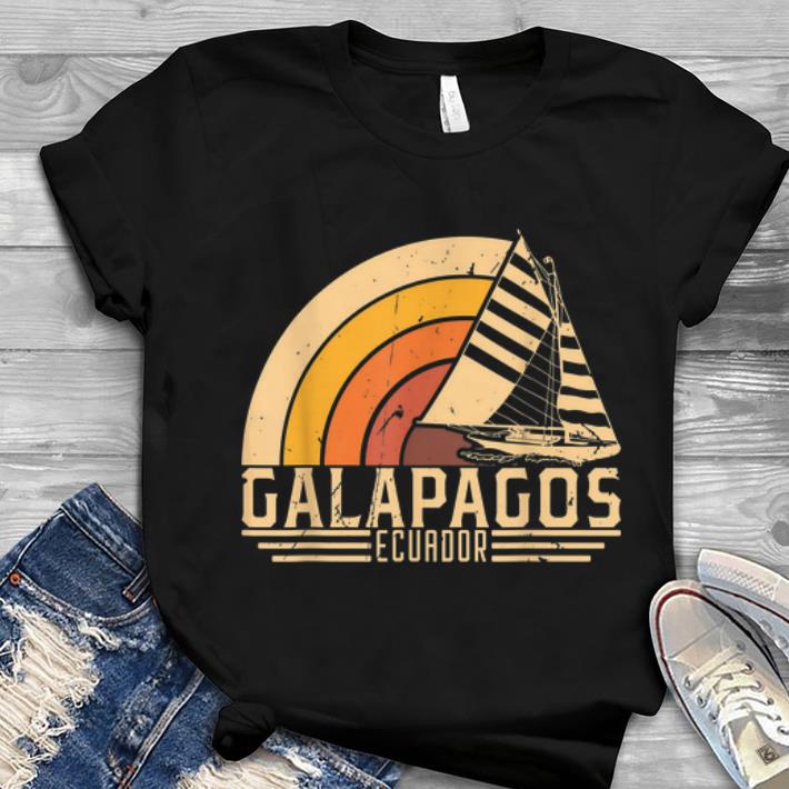 Vintage Galapagos Ecuador Sailing Vacation Youth tee 1 - Vintage Galapagos Ecuador Sailing Vacation Youth tee