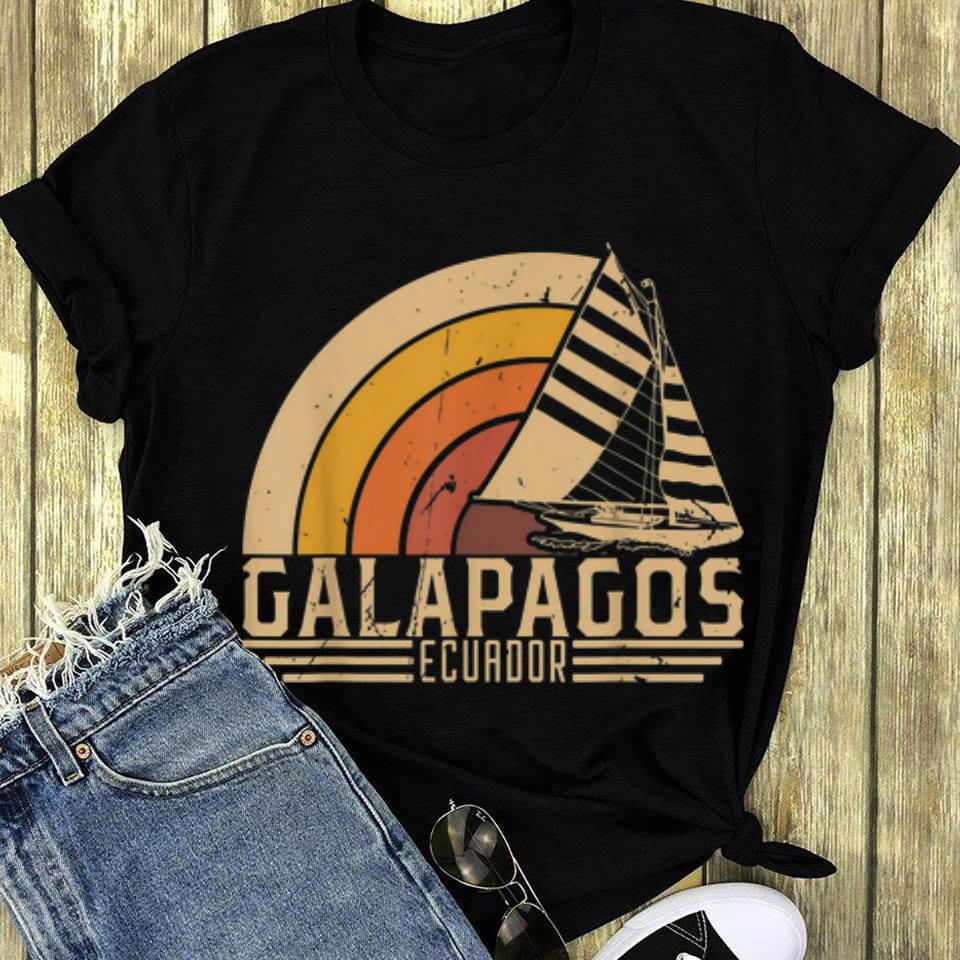 Vintage Galapagos Ecuador Sailing Vacation long sleeve 1 - Vintage Galapagos Ecuador Sailing Vacation long sleeve