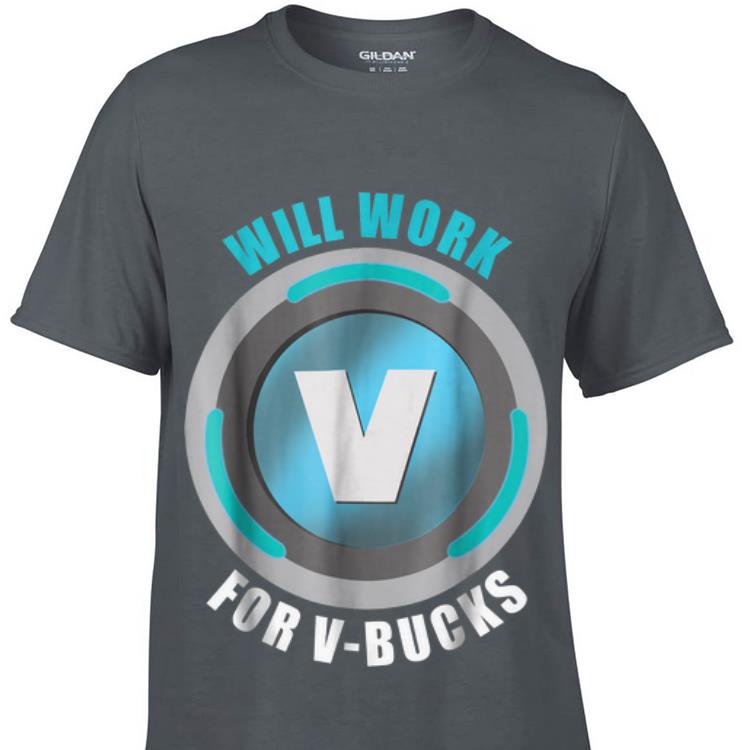 Will Work For V Bucks Sweater 1 - Will Work For V Bucks Sweater