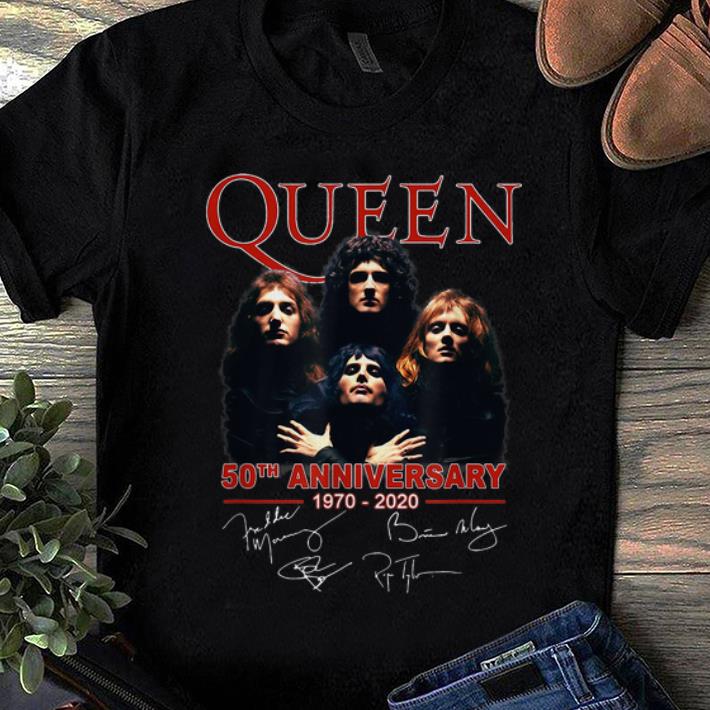 Awesome Queen 50th Anniversary 1970 2020 shirt 1 - Awesome Queen 50th Anniversary 1970 2020 shirt