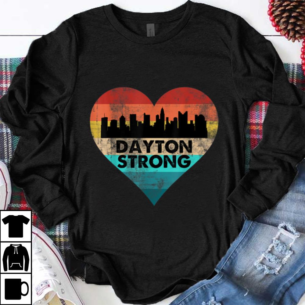 Funny Dayton Strong Ohio Heart Vintage shirt 1 - Funny Dayton Strong Ohio Heart Vintage shirt
