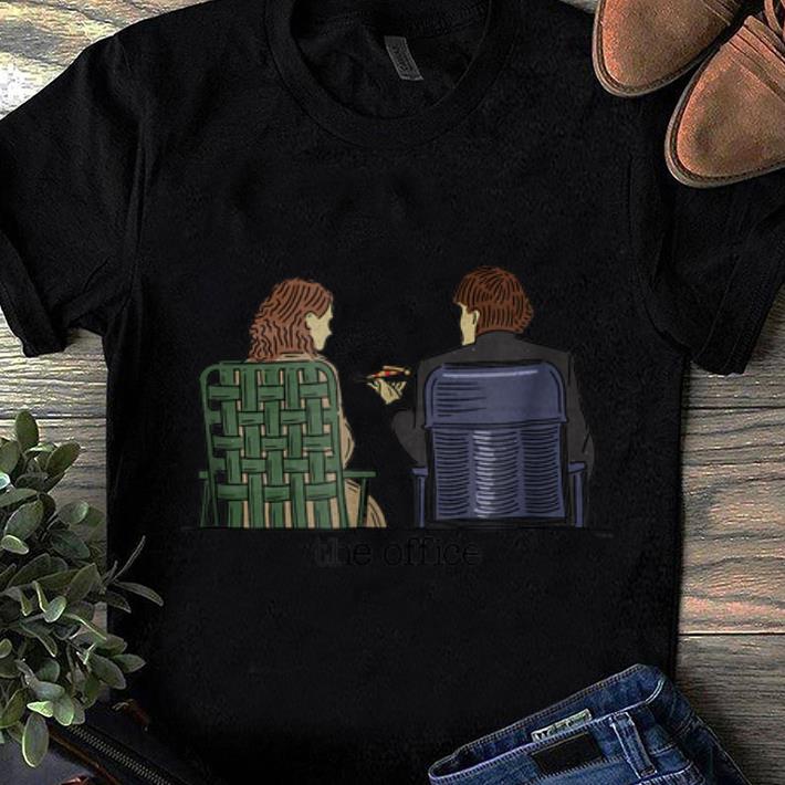 Top The Office Jim and Pam Roof Date shirt 1 - Top The Office Jim and Pam Roof Date shirt