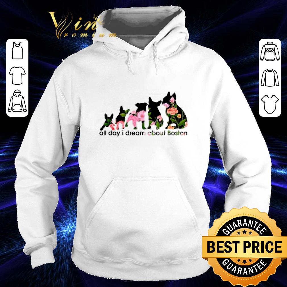 Best Adidas all day i dream about Boston Terrier shirt 4 - Best Adidas all day i dream about Boston Terrier shirt