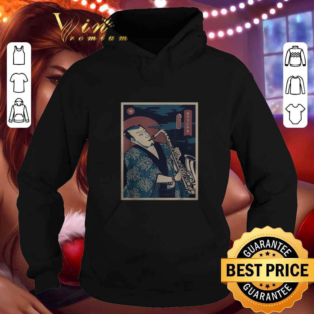 Nice Samurai Saxophone shirt Nice Samurai Saxophone shirt 4 - Nice Samurai Saxophone shirt