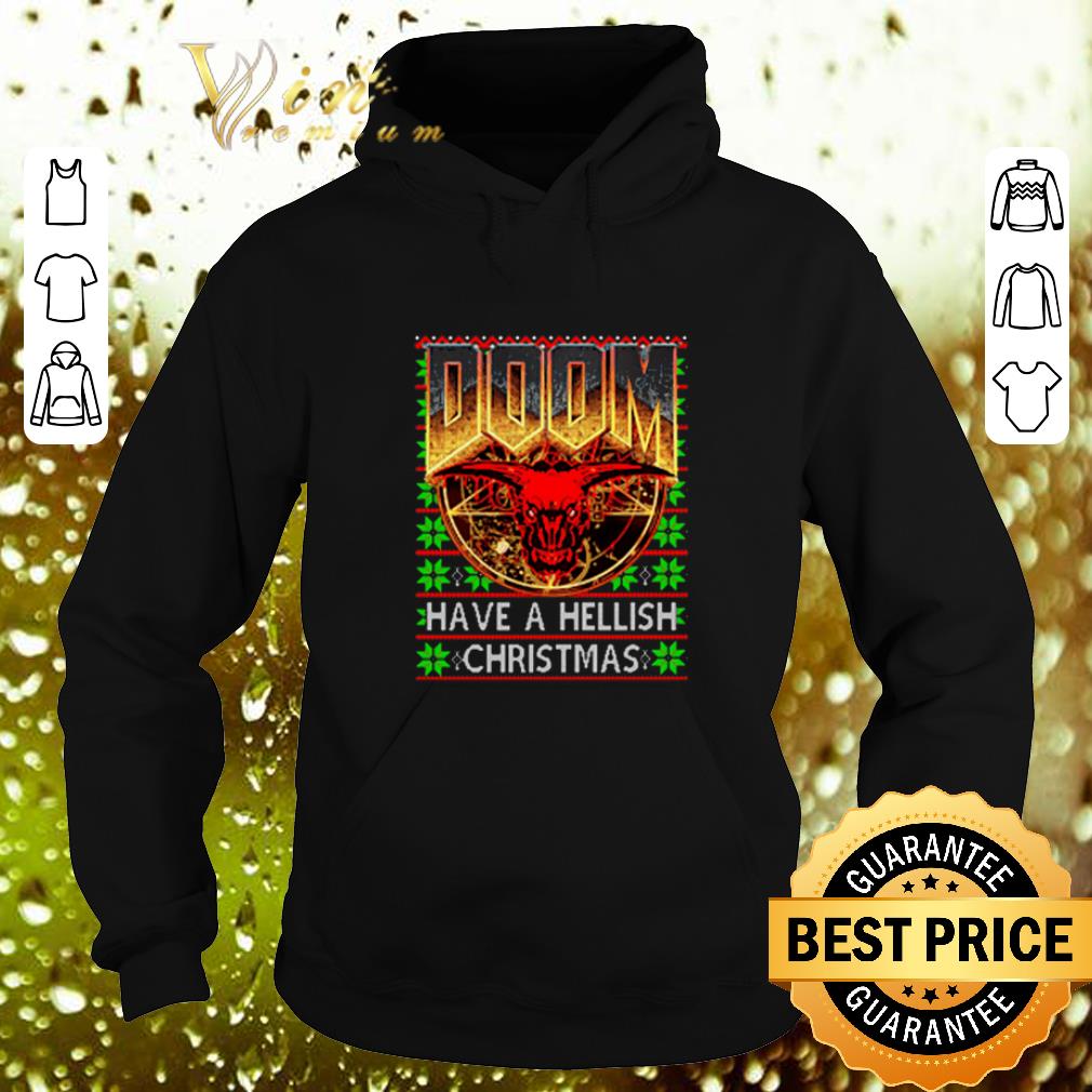 Cheap DOOM Have a Hellish Christmas shirt 4 - Cheap DOOM Have a Hellish Christmas shirt