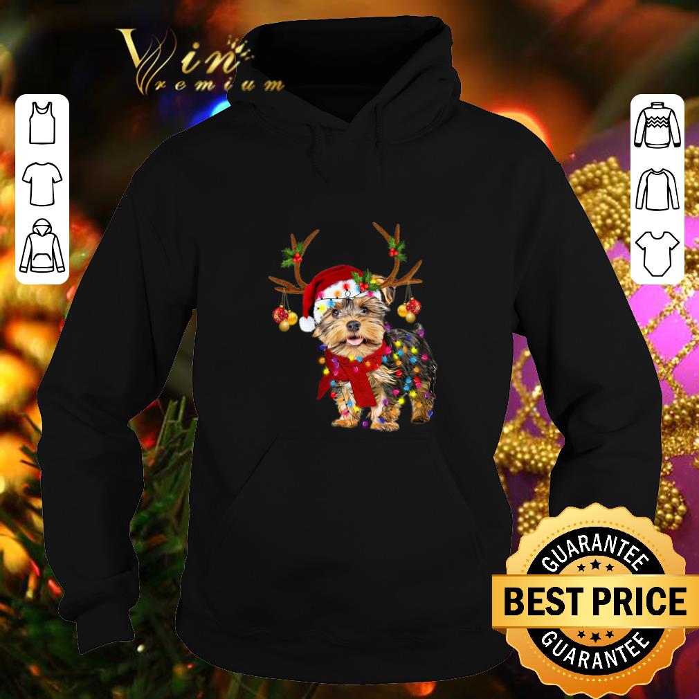 Cheap Yorkshire Terrier gorgeous reindeer Christmas shirt 4 - Cheap Yorkshire Terrier gorgeous reindeer Christmas shirt