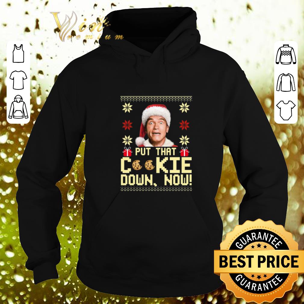 Funny Arnold Put that cookie down now Christmas shirt 4 - Funny Arnold Put that cookie down now Christmas shirt