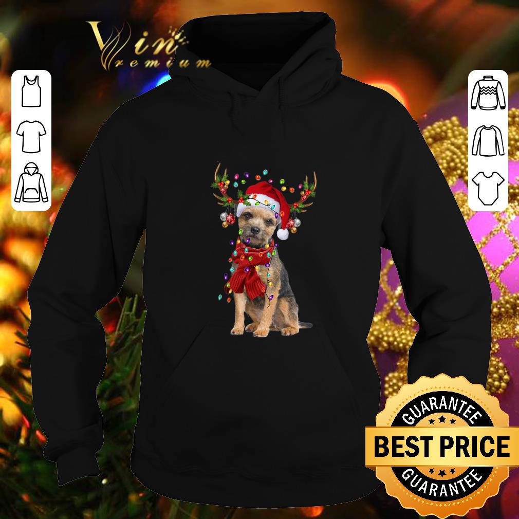 Funny Border Terrier Reindeer Christmas shirt 4 - Funny Border Terrier Reindeer Christmas shirt