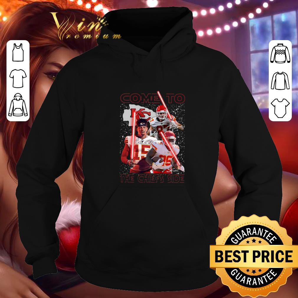 Funny Come To The Kansas City Chiefs Side Star Wars Signatures shirt Funny Come To The Kansas City Chiefs Side Star Wars Signatures shirt 4 - Funny Come To The Kansas City Chiefs Side Star Wars Signatures shirt