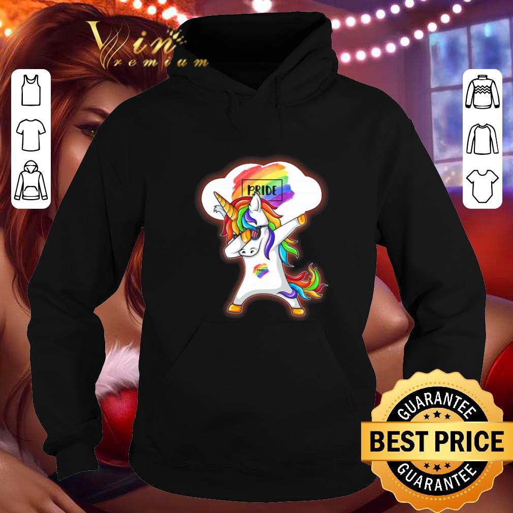 Funny Dabbing Unicorn pride LGBT shirt 4 - Funny Dabbing Unicorn pride LGBT shirt