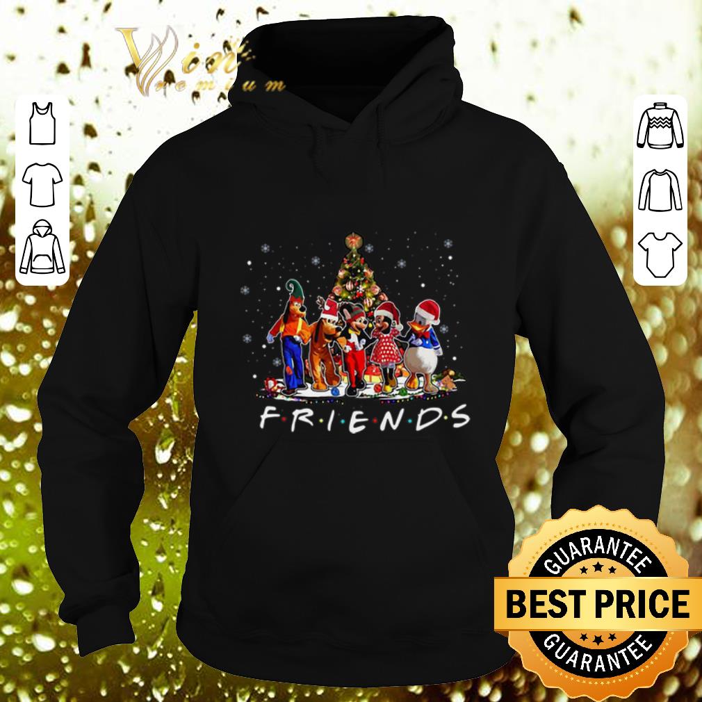 Funny Friends Mickey Mouse characters Christmas tree Disney shirt 4 - Funny Friends Mickey Mouse characters Christmas tree Disney shirt