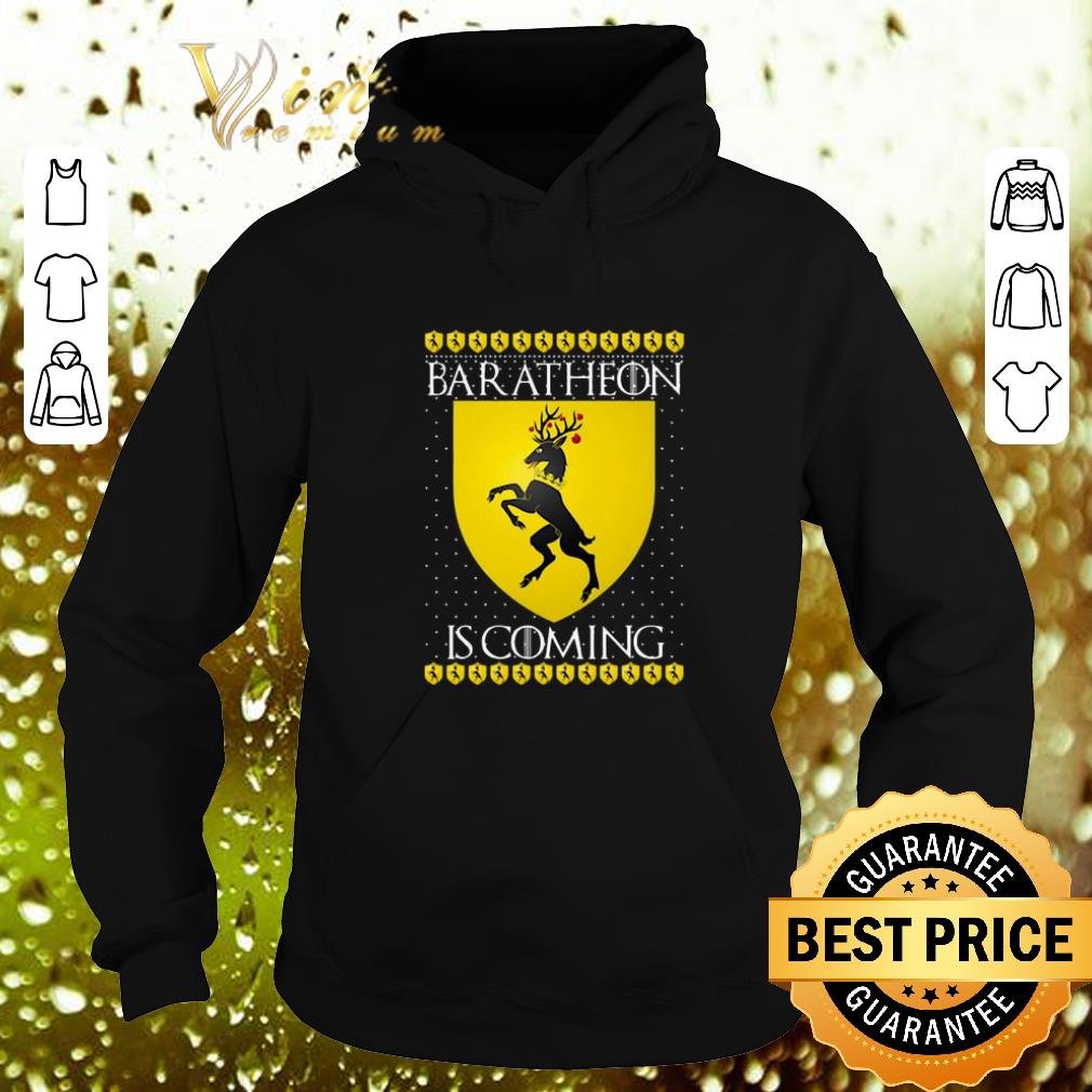 Official House Baratheon Is Coming GOT Christmas shirt 4 - Official House Baratheon Is Coming GOT Christmas shirt