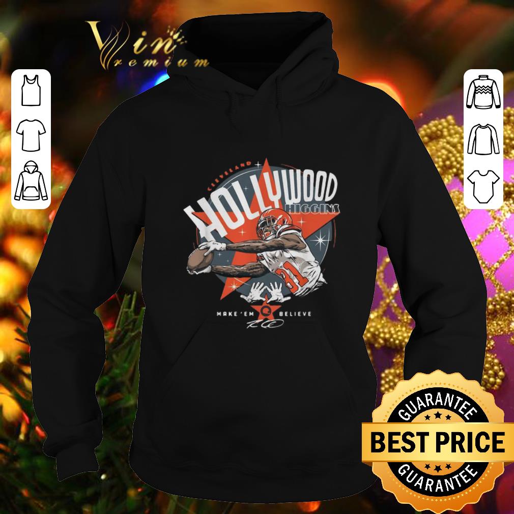 Premium Rashard Higgins Cleveland Hollywood higgins make em believe shirt 4 - Premium Rashard Higgins Cleveland Hollywood higgins make em believe shirt