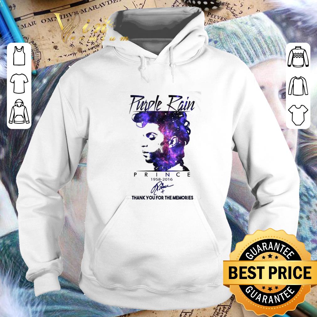 Cheap Purple Rain Prince 1958 2016 signed thank you for the memories shirt 4 - Cheap Purple Rain Prince 1958 2016 signed thank you for the memories shirt