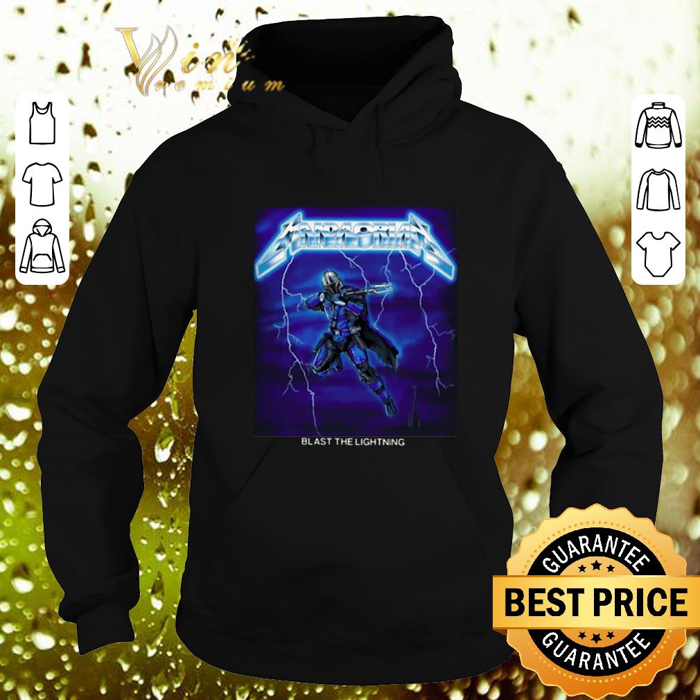Cheap The Mandalorian Blast The Lightning Metallica shirt 4 - Cheap The Mandalorian Blast The Lightning Metallica shirt