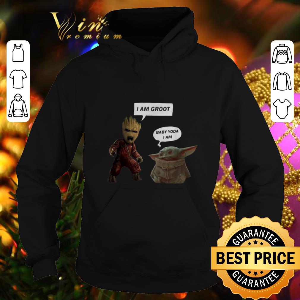 Funny Baby Groot i am Groot Baby Yoda i am shirt Funny Baby Groot i am Groot Baby Yoda i am shirt 4 - Funny Baby Groot i am Groot Baby Yoda i am shirt
