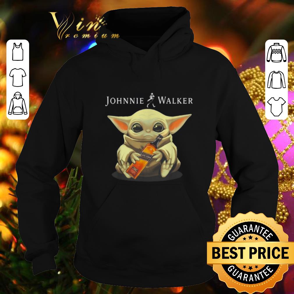 Funny Baby Yoda hug Johnnie Walker Whiskey Star Wars shirt 4 - Funny Baby Yoda hug Johnnie Walker Whiskey Star Wars shirt