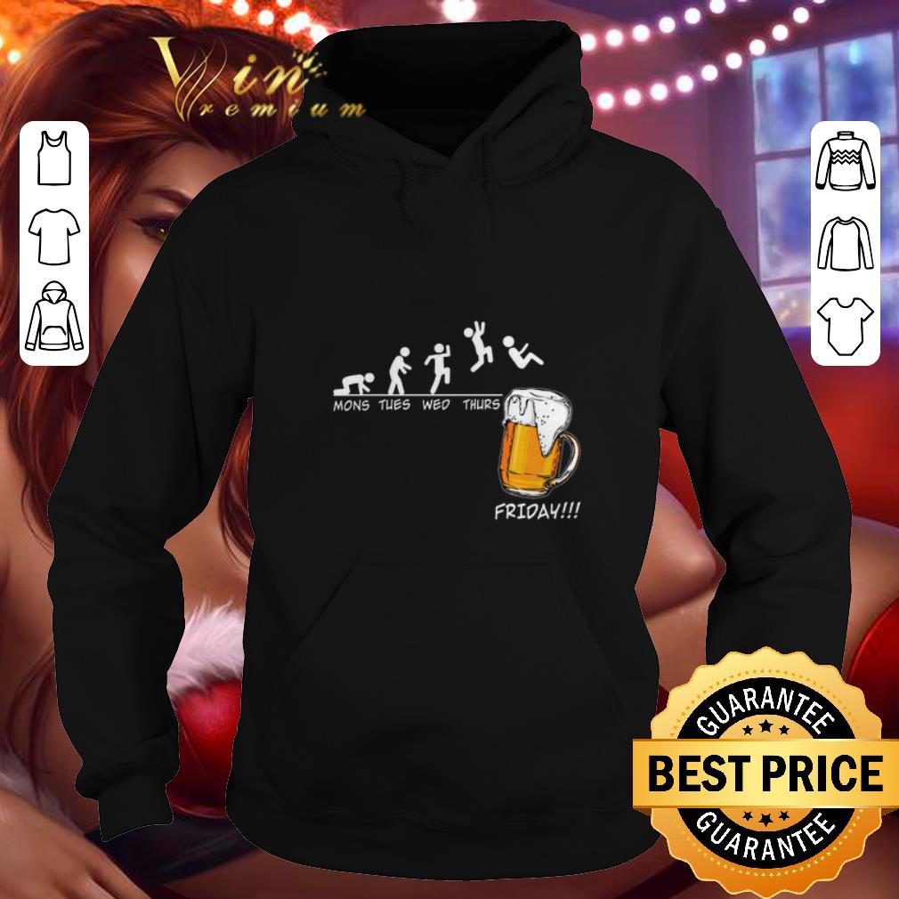 Funny Beer everyday mons tues wed thurs friday shirt Funny Beer everyday mons tues wed thurs friday shirt 4 - Funny Beer everyday mons tues wed thurs friday shirt