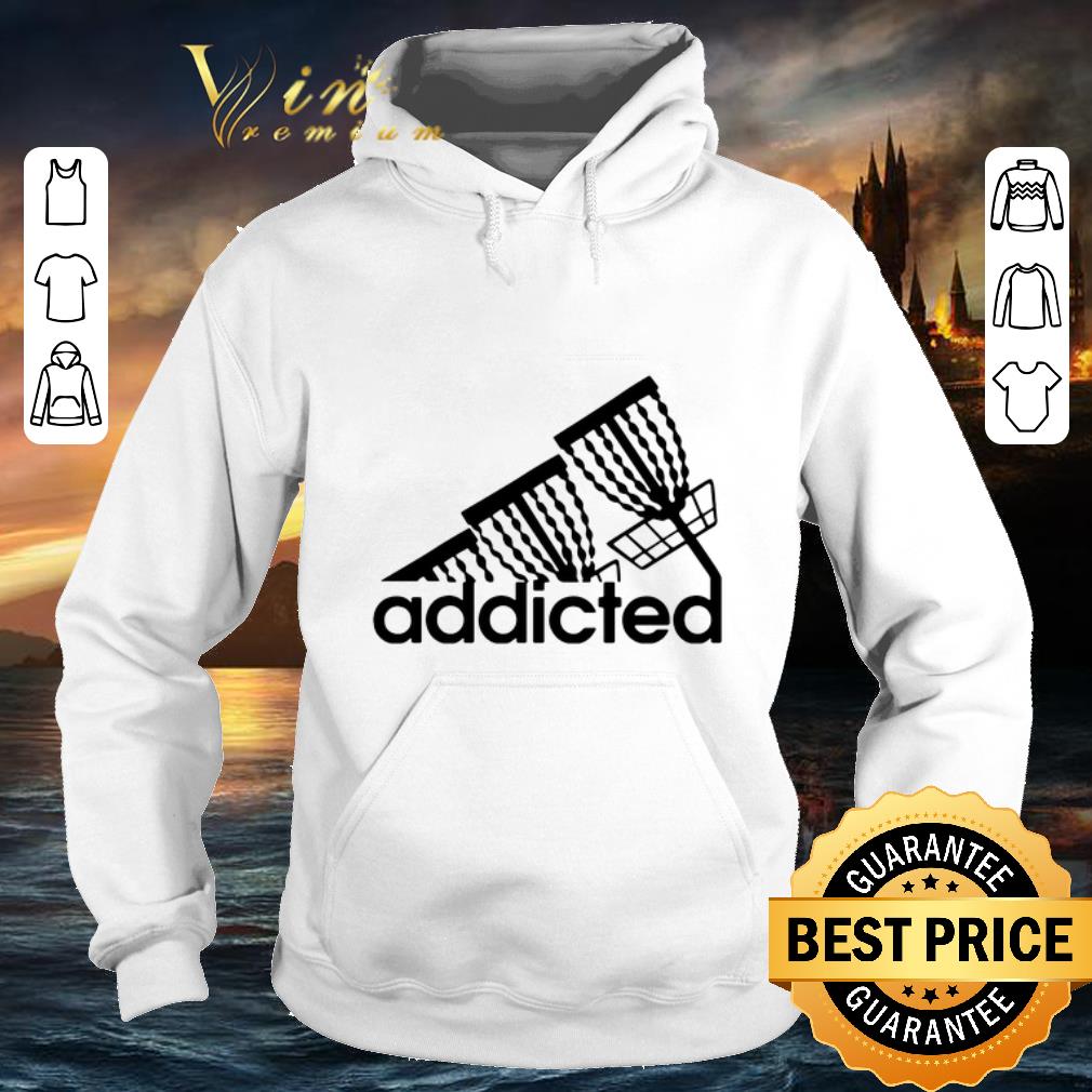 Funny Disc Golf addicted adidas shirt 4 - Funny Disc Golf addicted adidas shirt