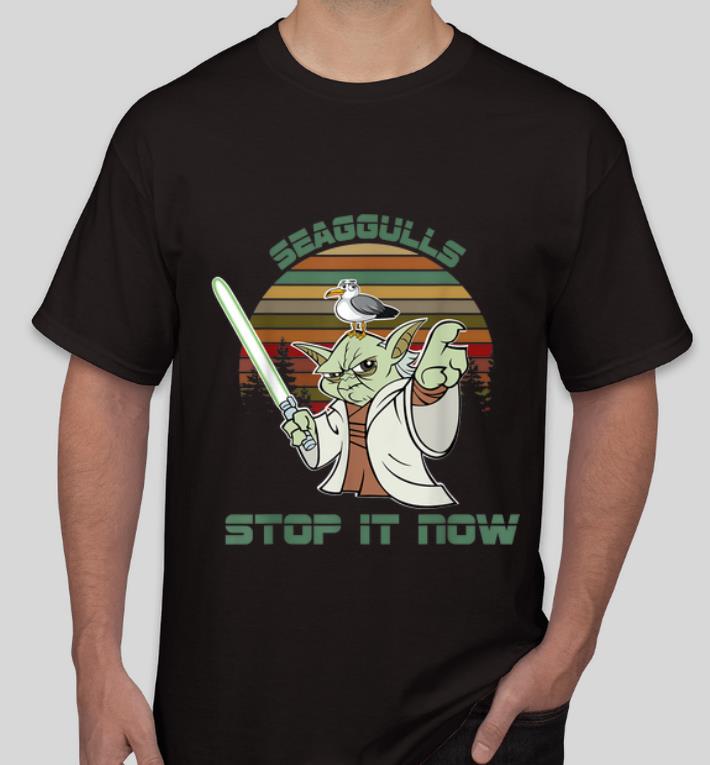 Original Vintage Yoda Seagulls Stop It Now shirt 4 - Original Vintage Yoda Seagulls Stop It Now shirt
