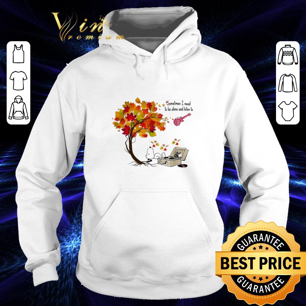 Premium Snoopy Sometimes I need to be alone and listen to The Monkees shirt 4 - Premium Snoopy Sometimes I need to be alone and listen to The Monkees shirt