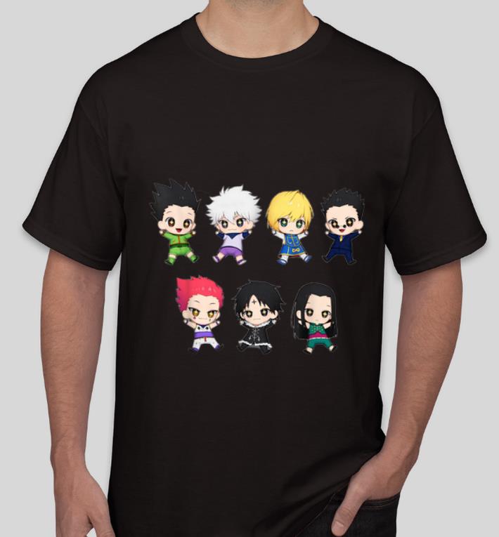 Top Hunters X Hunter Chibi Characters shirt 4 - Top Hunters X Hunter Chibi Characters shirt