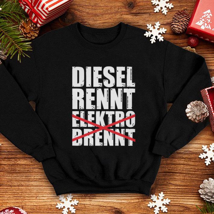 Diesel Rennt Elektro Brennt Herren shirt 4 - Diesel Rennt Elektro Brennt Herren shirt