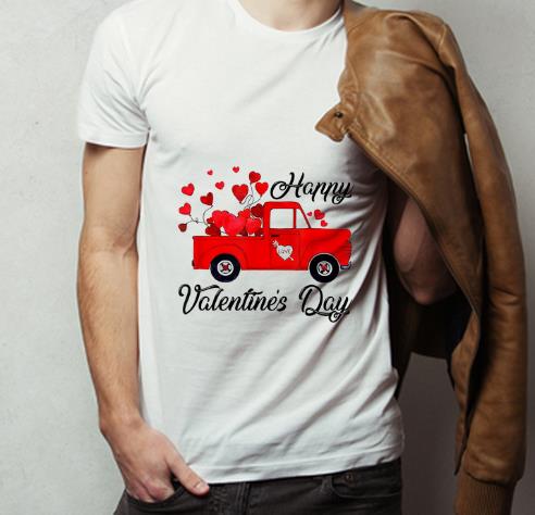 Great Vintage Red Truck Heart Love Happy Valentine s Day shirt 4 - Great Vintage Red Truck Heart Love Happy Valentine's Day shirt