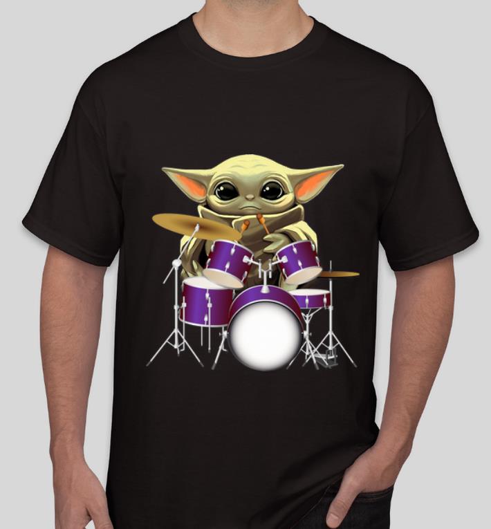 Nice Star Wars Baby Yoda Playing Drum Drummers shirt 4 - Nice Star Wars Baby Yoda Playing Drum Drummers shirt