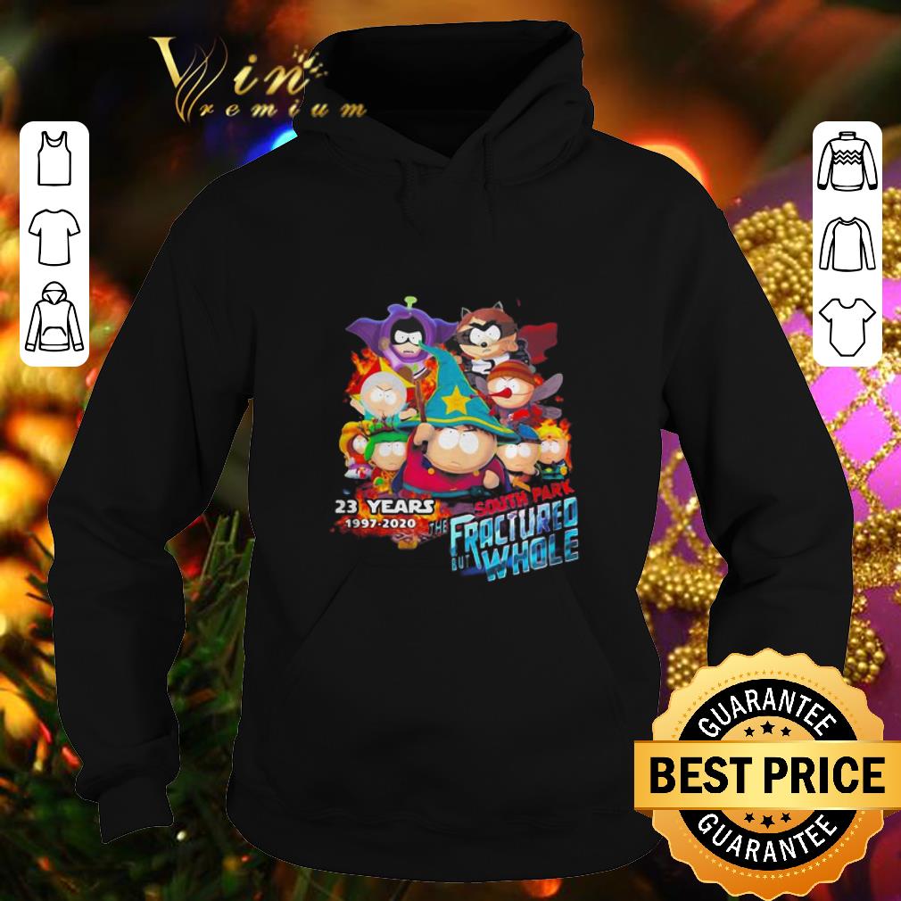 Funny 23 years South Park The Fractured but Whole 1997 2020 shirt 4 - Funny 23 years South Park The Fractured but Whole 1997-2020 shirt