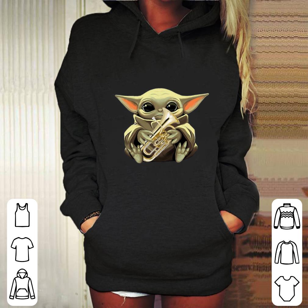 Funny Baby Yoda Hug Euphonium Star Wars shirt 4 - Funny Baby Yoda Hug Euphonium Star Wars shirt