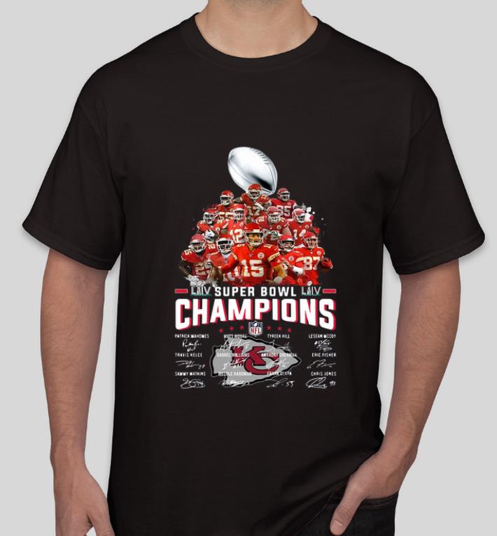 Great Kansas City Chiefs Super Bowl Champions Players Signatures shirt 4 - Great Kansas City Chiefs Super Bowl Champions Players Signatures shirt