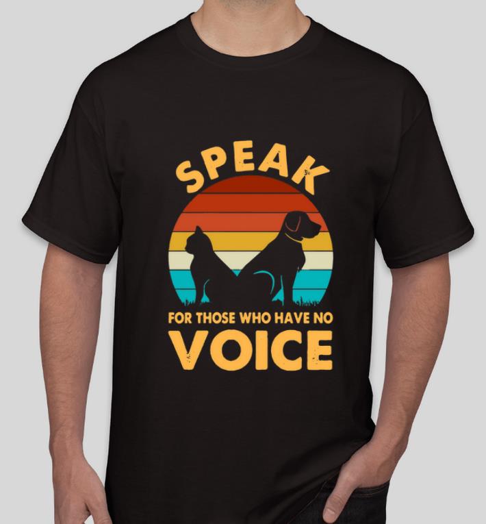 Great Speak for those who have no voice sunset shirt 4 - Great Speak for those who have no voice sunset shirt