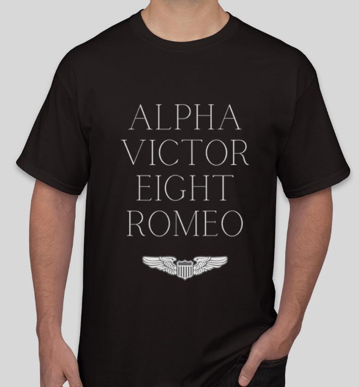 Nice Alpha Victor Eight Romeo Pilot Plane Aviator shirt 4 - Nice Alpha Victor Eight Romeo Pilot Plane Aviator shirt