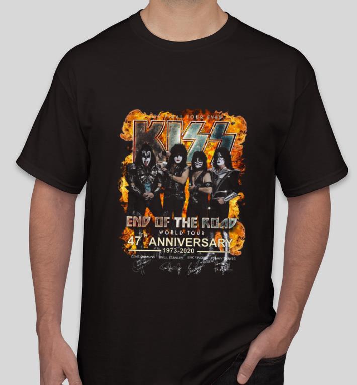 Nice The Final Tour Ever Kiss End Of The Road 47 th Anniversary shirt 4 - Nice The Final Tour Ever Kiss End Of The Road 47 th Anniversary shirt