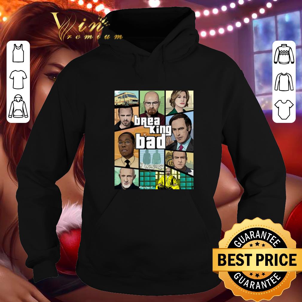 Funny GTA Grand Theft Auto mashup Breaking Bad shirt 4 1 - Funny GTA Grand Theft Auto mashup Breaking Bad shirt