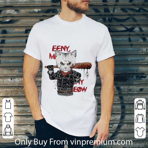 Original Negan Cat Eeny Meeny Miny Meow shirt
